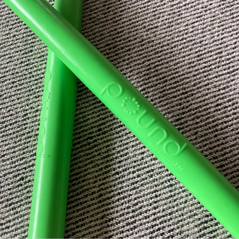 Pound fitness ripstix glitter detail